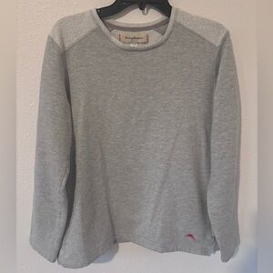 Tommy Bahama Men’s Gray Fleece Pullover